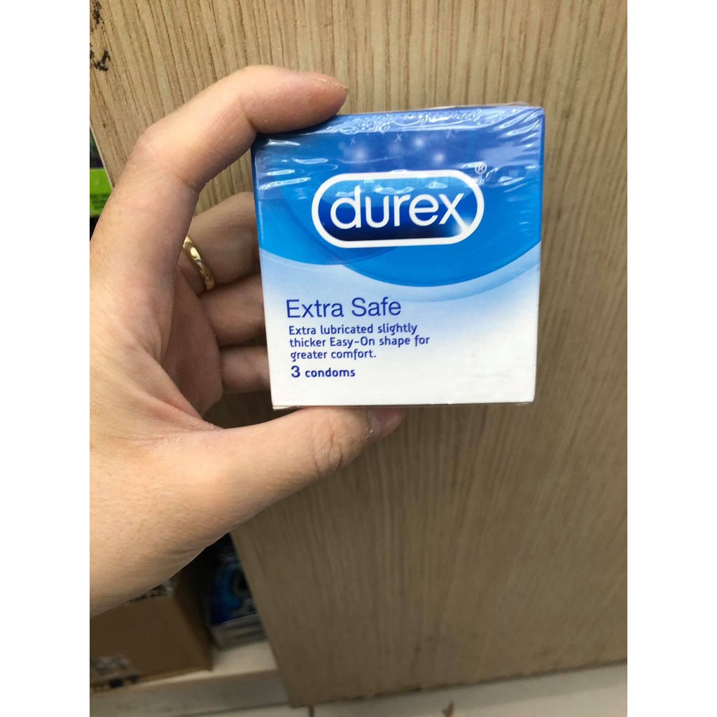 Bao cao su Durex Extra Safe