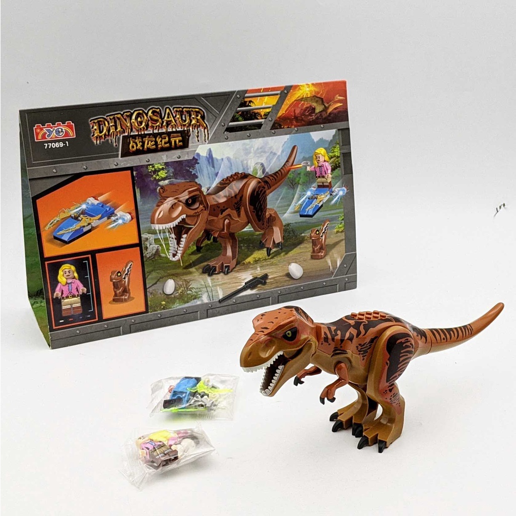 Lego khủng long - Logo khủng long bạo chúa_LEGO