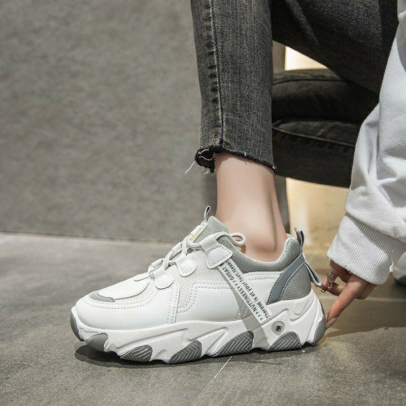 ( 2 Màu ) Giày Thể Thao Nữ Sneaker Mới 5S Kiểu Dáng Mới , Giày Nữ Mới Kiểu Dáng Hàn Quốc Hot Trend 2020