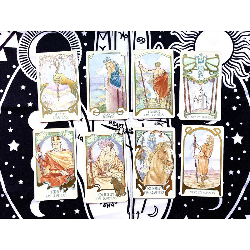 Bộ bài Tarot Ethereal Visions: Illuminated 80 lá chất lượng