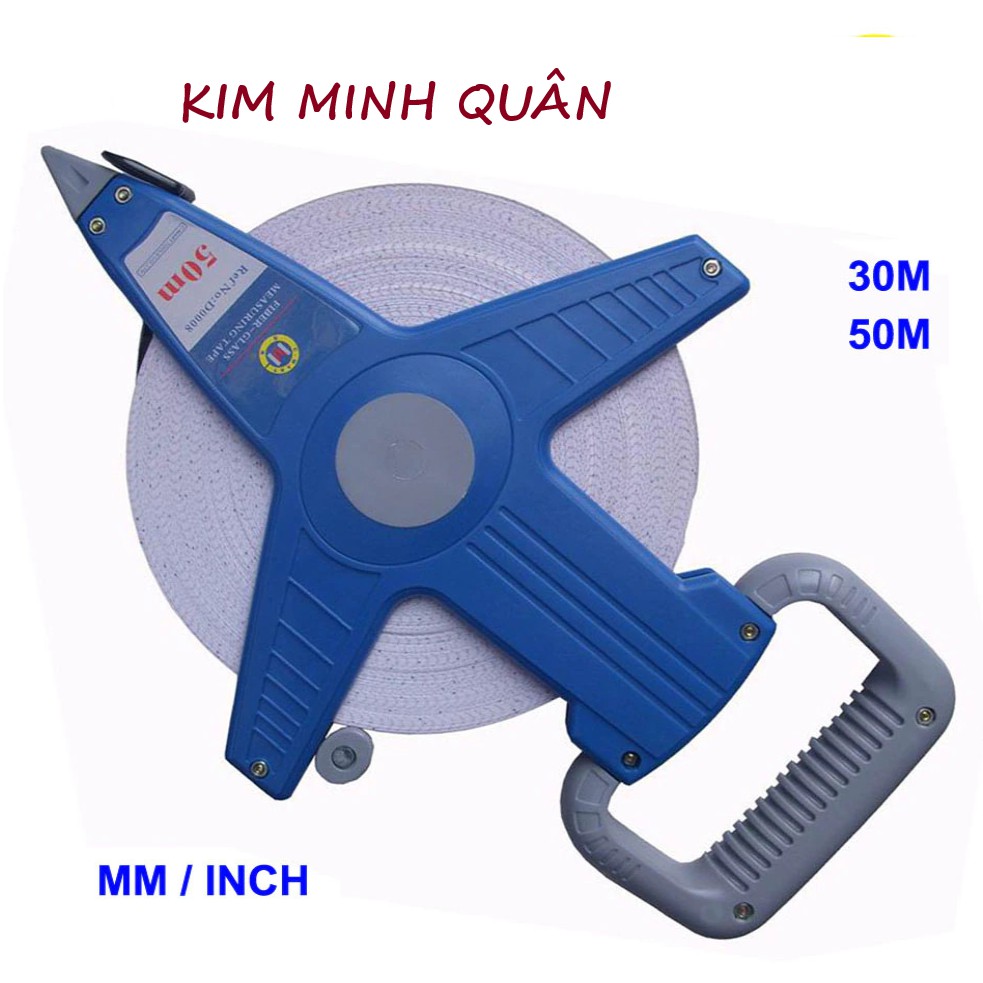 Thước Cuộn Vải Cao Cấp 30m, 50m D0008 CMART