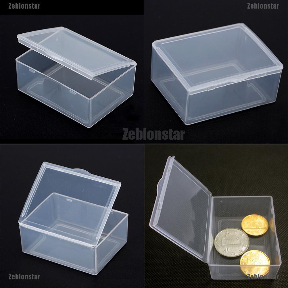 Bộ 5 Hộp Nhựa Trong Suốt Đựng Đồ Đa Năng Tiện Dụng