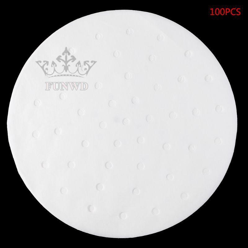 100 Miếng Giấy Lót Hấp Bánh Bao Chống Dính