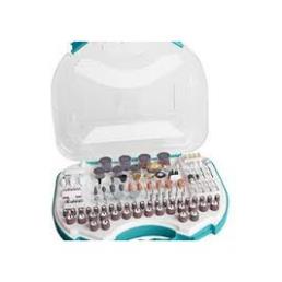 Bộ linh kiện máy mày khuôn TOTAL TACSD12501 - mũi mài khuôn, dũa mini 250 CHI TIẾT DCA INGCO