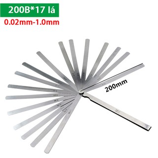 Thước căn lá 200mm 17 lá
