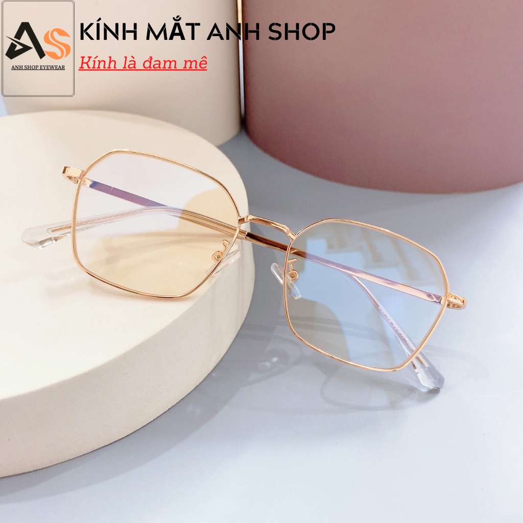 Gọng kính vuông kim loại thời trang nhiều màu sắc 29162