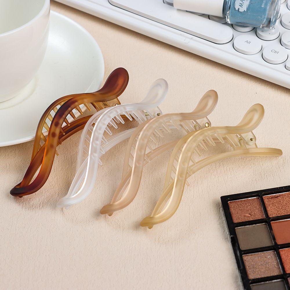 JUNE Kẹp Tóc Nhựa Hình Cá Mập