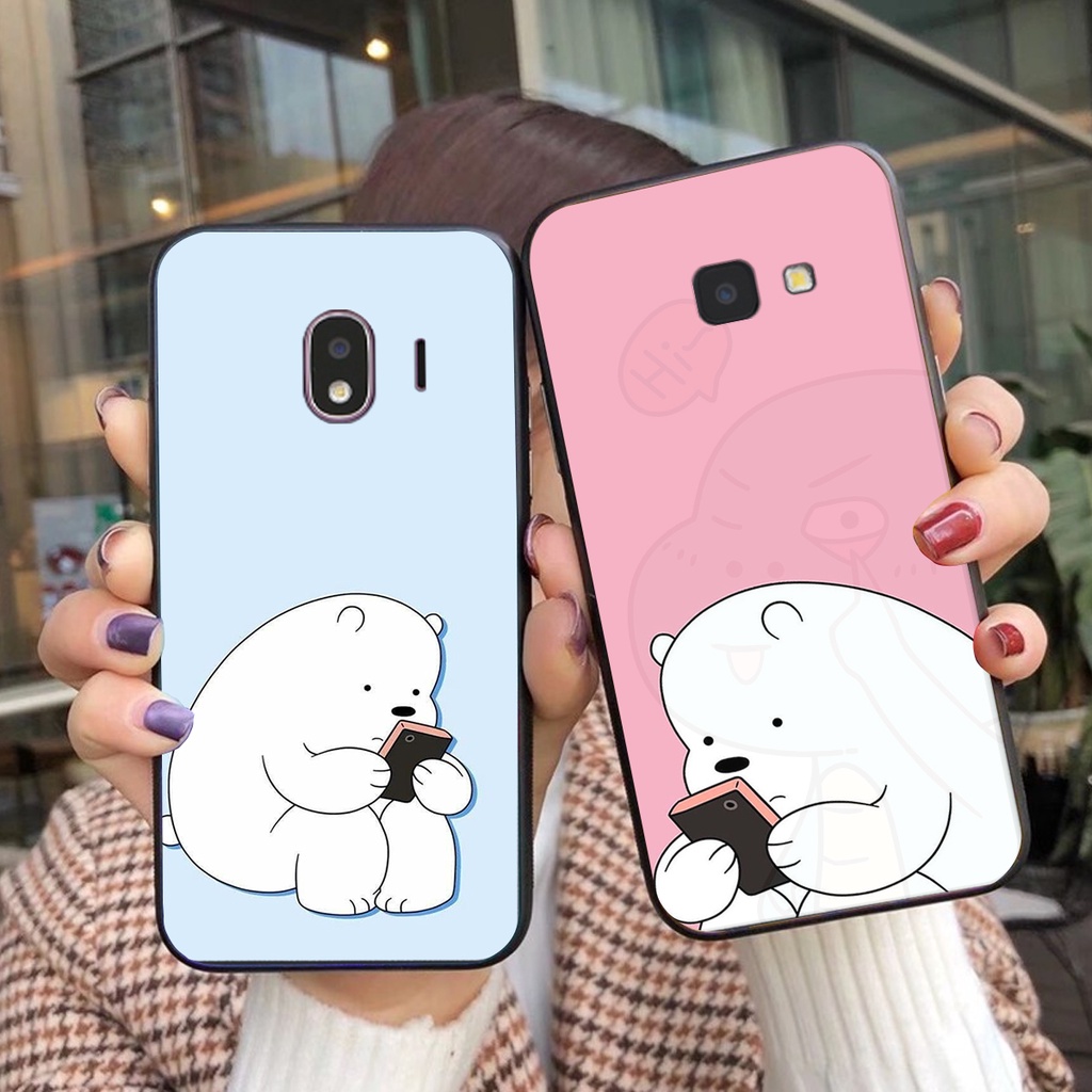 [Freeship từ 50k] ỐP LƯNG SAMSUNG J2 CORE - J4 - J4 PLUS - J4 CORE IN HÌNH GẤU WE BARE BEARS