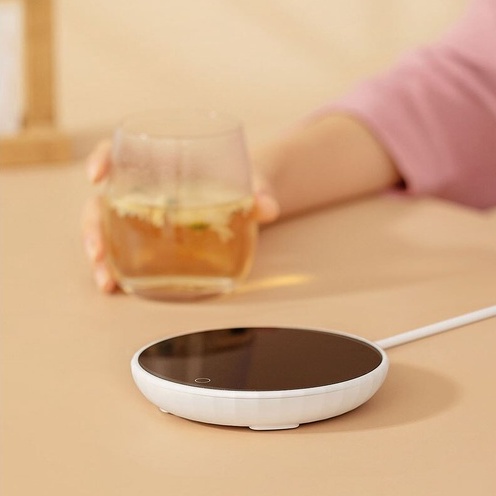 Đến Hâm Nóng Đồ Uống Xiaomi 55 Độ Đế Hâm Nóng Thông Minh Phù Hợp Với Mọi Chất Liệu Sử Dụng Nút Bấm Cảm Biến