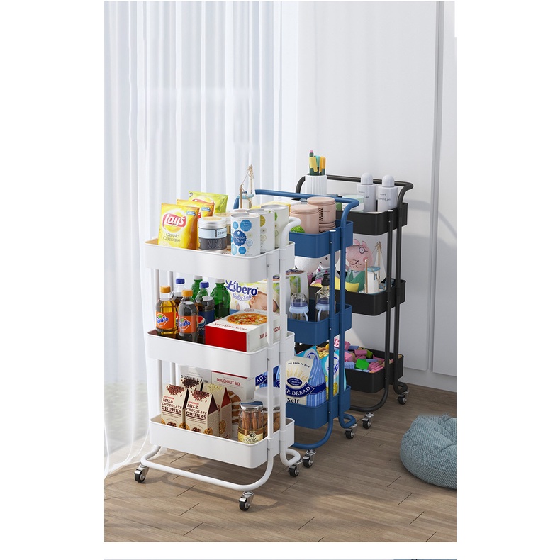 Giá Kệ Treo Quần Áo 2 Tầng Có Chỗ Để Đồ Và Bánh Xe Di Chuyển Dùng Cho Gia Đình, Sap, Sinh Viên