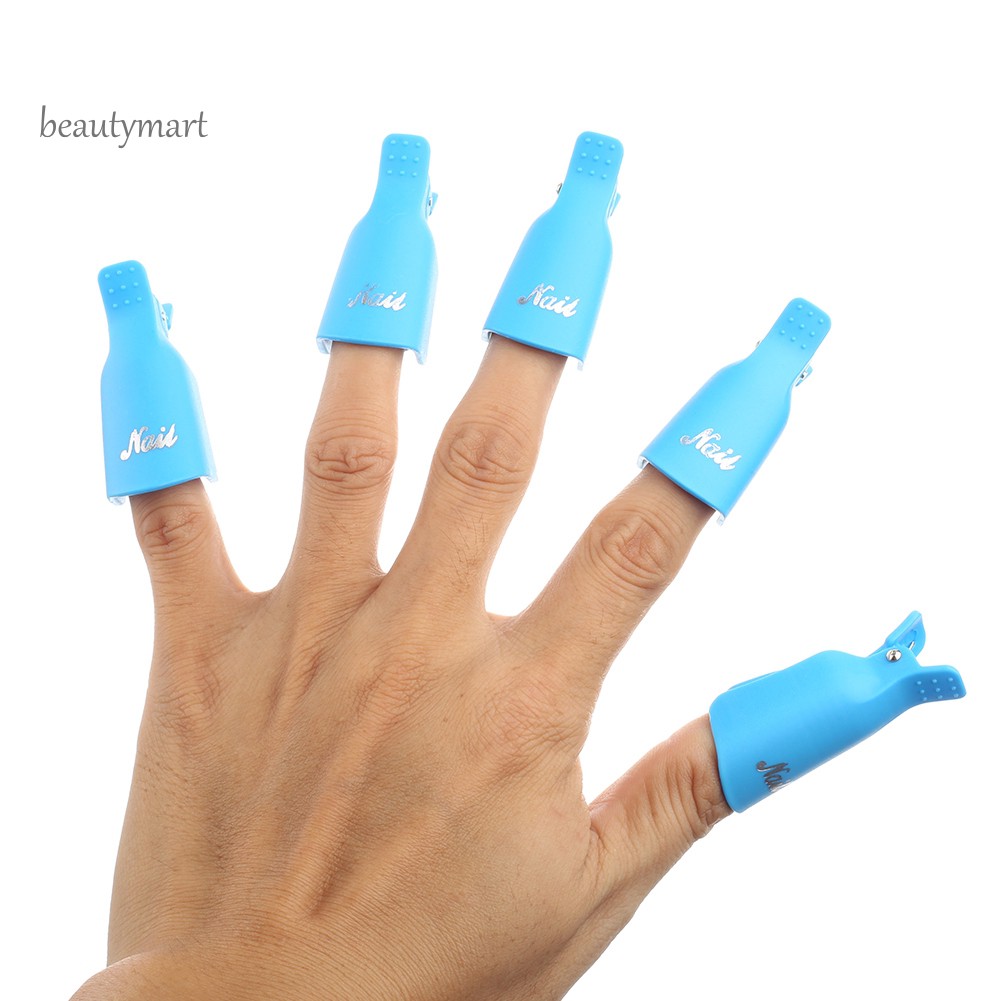 [Hàng mới về] 10 Kẹp bọc nhúng tẩy sơn móng tay