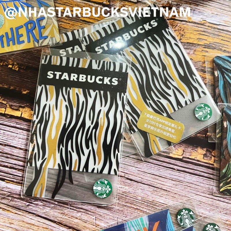 [T6/2021] Thẻ nhựa sưu tầm Starbucks nhiều mẫu