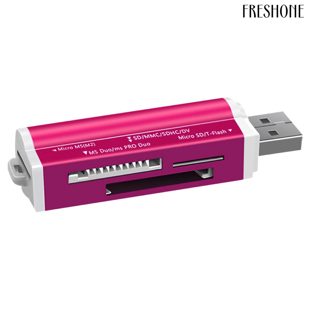 Đầu Đọc Thẻ Nhớ Usb Tf / Micro-Sd / Ms / M2 4 Trong 1 Cho Máy Tính | BigBuy360 - bigbuy360.vn