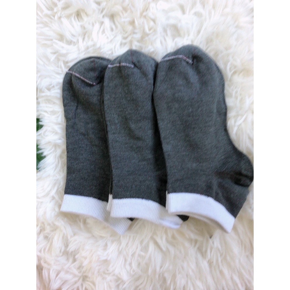 10 đôi tất nam nữ cổ ngắn Cotton