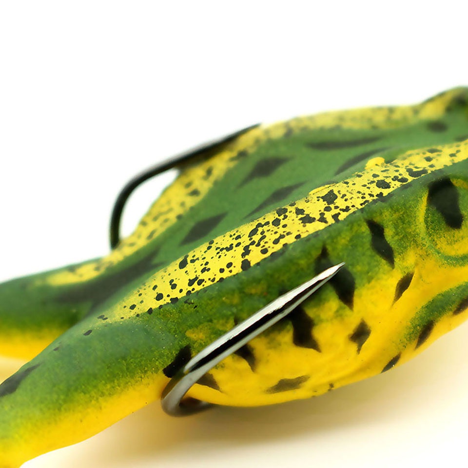 Mồi câu cá giả ếch mềm 9CM 13.7G