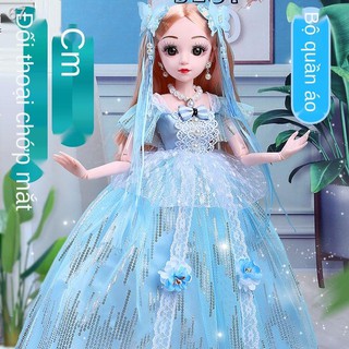 Bộ đồ chơi búp bê Barbie ngoại cỡ 60cm cho bé gái, công chúa, quà sinh nhật đơn vảiK