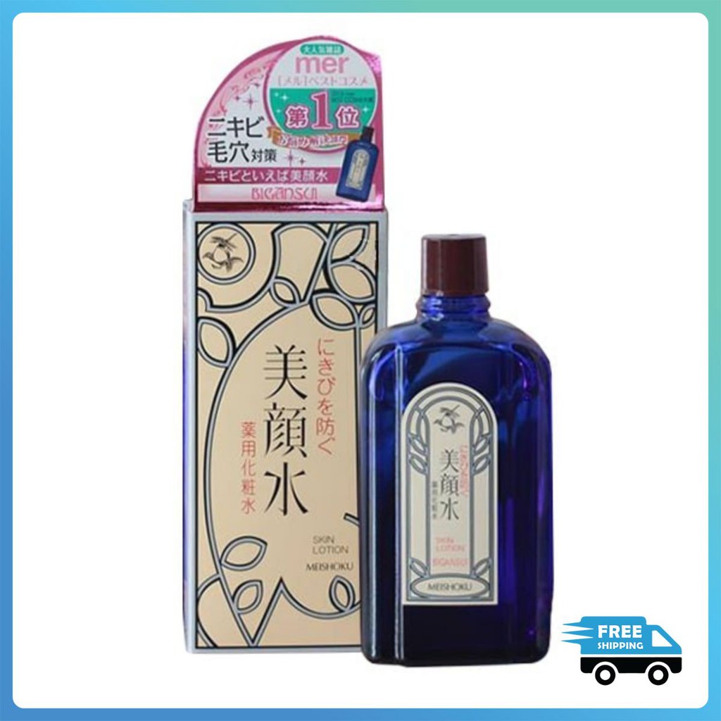 Nước Hoa Hồng MEISHOKU 90ml Toner Meishoku dành cho da dầu da mụn nội địa Nhật