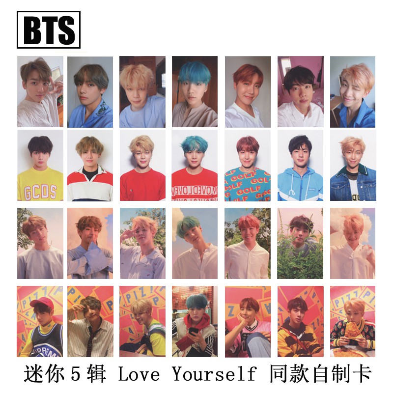 Set card có chữ kí (tùy loại) You never walk alone, HYYH, Muster, Epilogue, Love yourself BTS, O! Rul 8,2