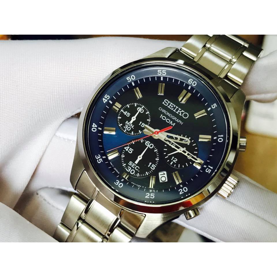 Đồng hồ nam Seiko SKS585 - Máy Quartz Pin - Kính khoáng cứng | Shopee Việt  Nam