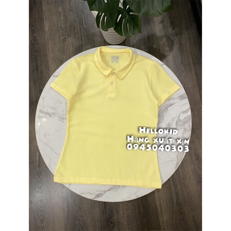áo polo vàng nữ