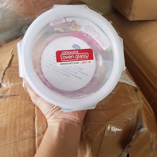 Hộp lock and lock thủy tinh 600ml