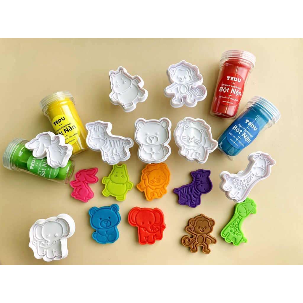 Combo bột nặn đất nặn Tedu quà tặng 199-11