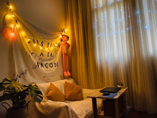 Tranh vải treo tường phong cách tối giản