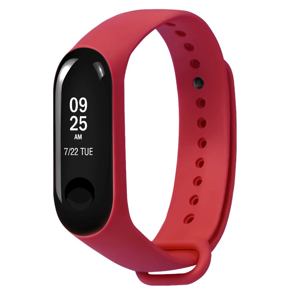 Vòng đeo tay TPE thay thế màu trơn cho Xiaomi Mi Band 3 | BigBuy360 - bigbuy360.vn