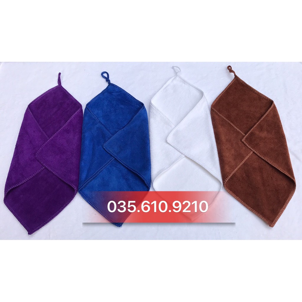 Khăn làm nails, khăn lau tay kích thước 30 cm x30 cm