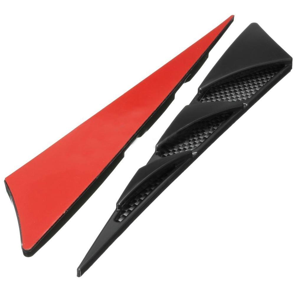 1 Cặp Sticker Dán Nắp Capo Xe Hơi Màu Đen|Phụ Kiện Đầu Lọc Không Khí Chuyên Dụng Cho Xe Hơi