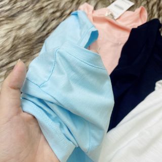 Áo cổ tim bershka cotton sớ gỗ