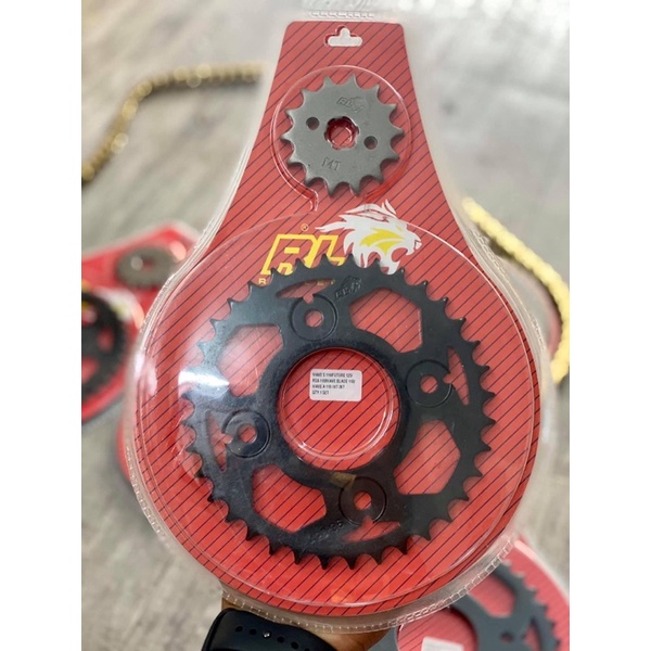 NHÔNG SÊN DĨA REDLEO cho WAVE LỚN / WAVE S110 / Blade 110 / RSX 110 / Future 125 / WAVE A 2017