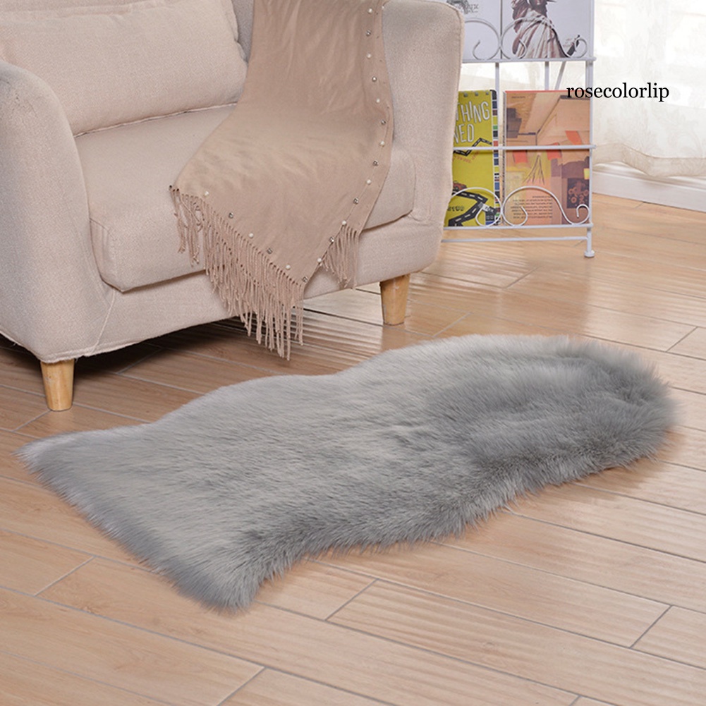 Thảm lông lót ghế sofa siêu mềm trang trí nhà cửa