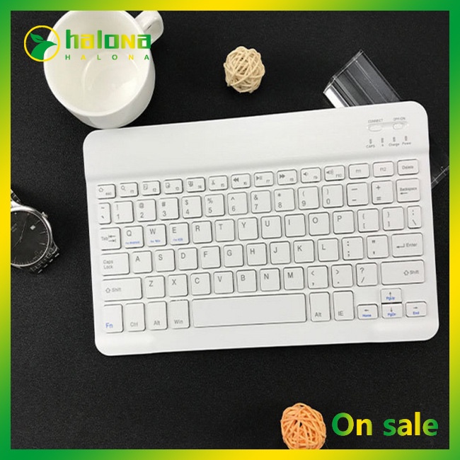 Bàn Phím Bluetooth Không Dây Nhỏ Gọn Cầm Tay Cho Máy Tính Bảng/Laptop/iPad