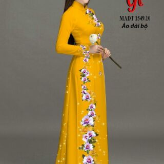 Vải áo dài in hoa
