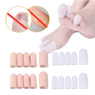 Bộ 10 đầu bọc ngón chân bằng silicone giúp giảm đau tiện dụng