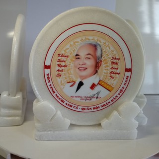 Ảnh Bác Giáp 20cm (Đá Lưu Niệm)
