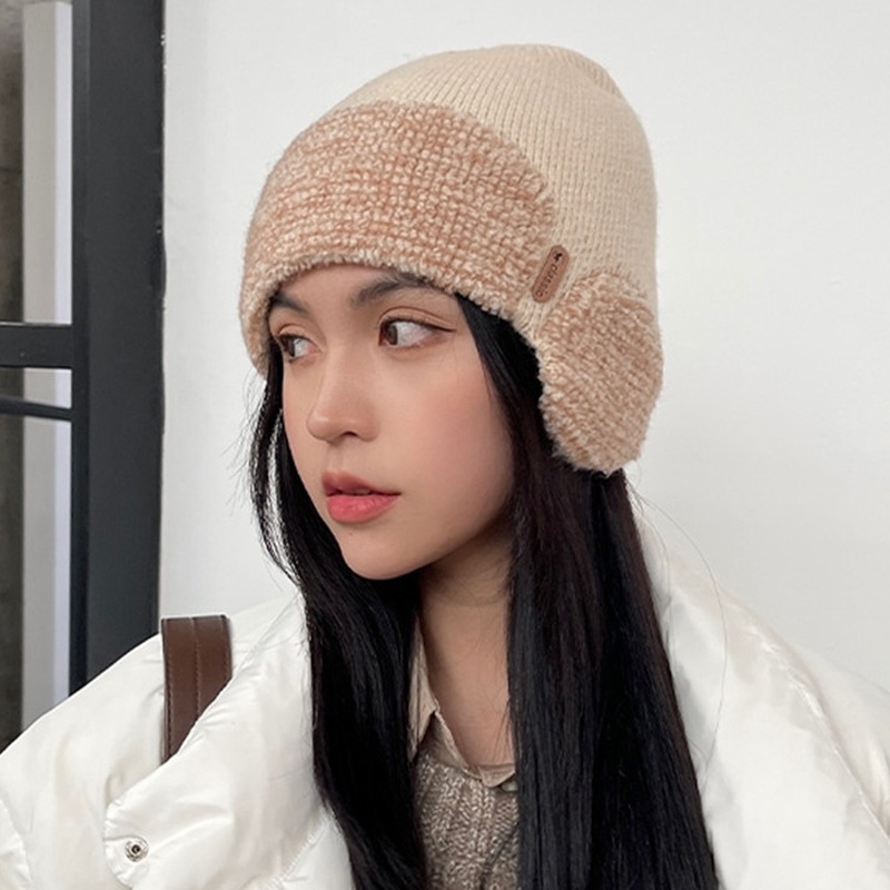 Mũ Dệt Kim Che Tai Giữ Ấm Mùa Đông Chống Gió Cho Nam Nữ