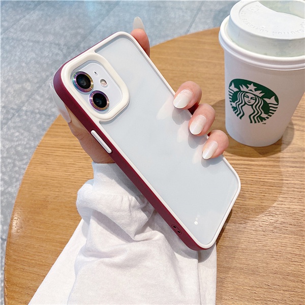 Ốp Điện Thoại acrylic Trong Suốt Cho 13 Pro Max 12Mini 11Promax Xs Max XR 7plus 8plus 6splus 7 8 6s se2020