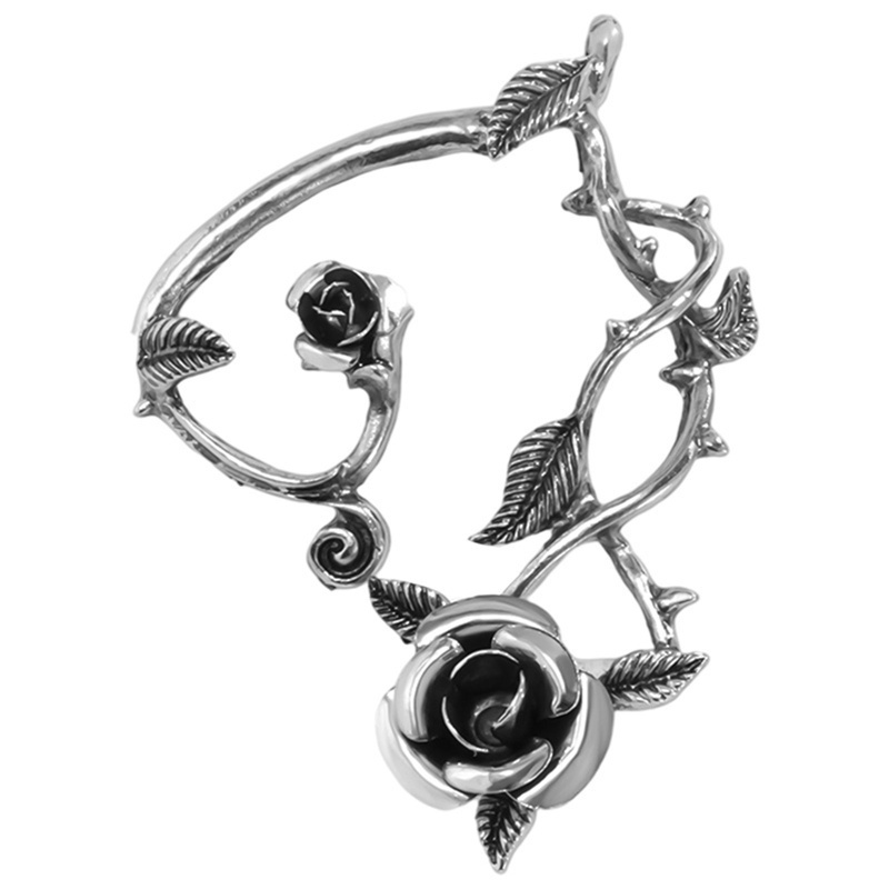 Tmdbyx Khuyên kẹp vành tai không xỏ lỗ màu sắc độc đáo