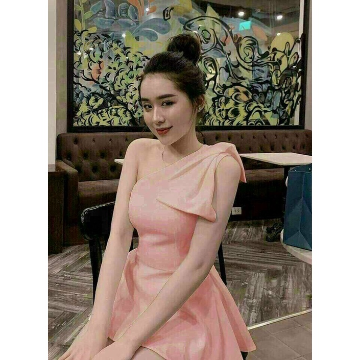 Set Đồ Nữ Đẹp ⚡𝙎𝙄𝙀̂𝙐 𝙎𝘼𝙇𝙀⚡ Set Bộ Đồ Lệch Vai Kêt Nơ Thời Trang Sang Chảnh Cho Nàng Dạo Phố - 72102