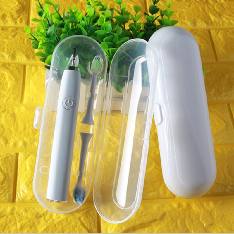 Hộp Đựng Bàn Chải Đánh Răng Bằng Điện Trong Suốt Tiện Dụng Mang Đi Du Lịch