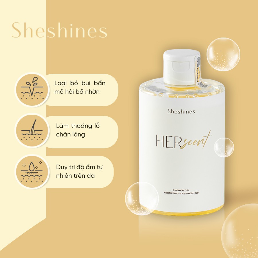 Gel Tắm Dưỡng Da Her Scent Shower Gel 250ml - Cấp ẩm - Sạch da