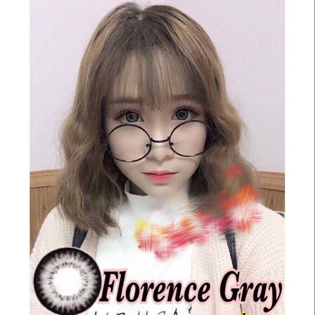 Lens Vassen cao cấp Florence Brown /Gray