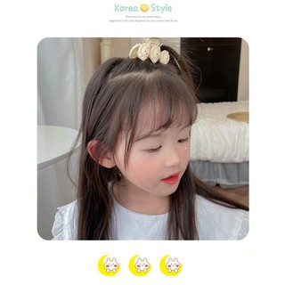 Cặp tóc sắc màu cho bé gái