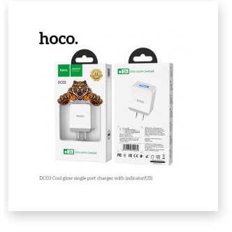 Cóc sạc nhanh HOCO DC03  - SmartShop