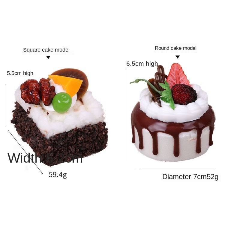 Mô hình bánh kem trang trí đẹp mắt làm đạo cụ chụp ảnh