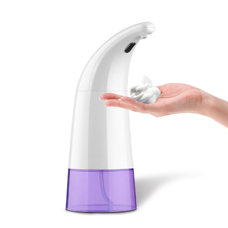 Bình Bơm Xà Phòng Lỏng Cảm Ứng Không Cần Chạm Có Thể Sạc Lại Phù Hợp