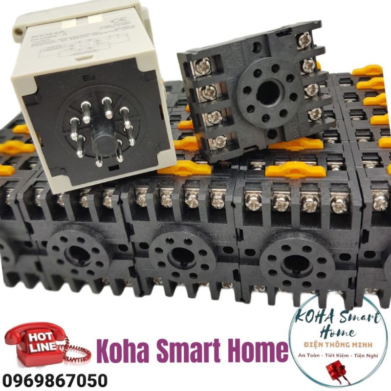 Đế role thời gian Omron DH48S- S Timer đảo chiều theo chu kỳ DH48S-1Z, DH48S-2Z ( Loại Xịn )