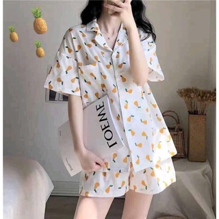 Bộ đồ ngủ chất kate thái trơn 35k